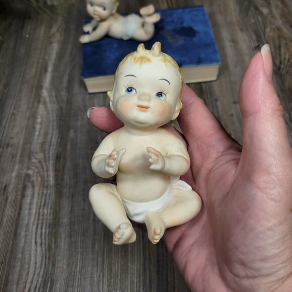 Vintage Piano Babies Norcrest F-239 Figurines - Picture 3 of 10